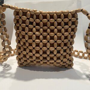 The Sak Wooden Beaded Boho Crossbody
